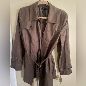 Style & Co. Ladies Trench Coat, Brown, with tags